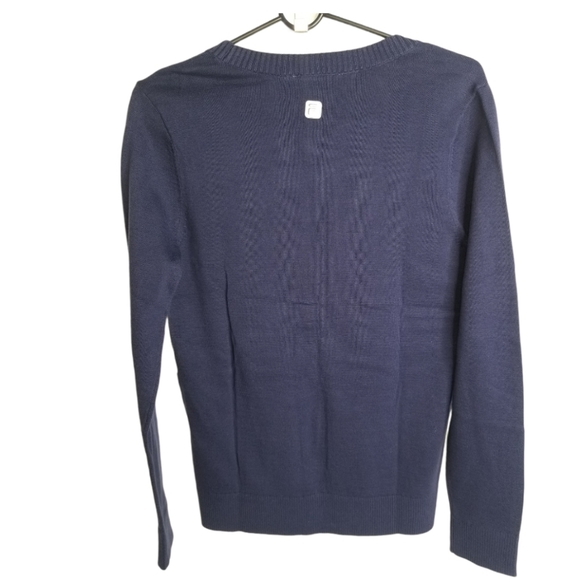 Fila Argyle Tennis Pants & Cardigan Set US Small - Picture 4 of 11